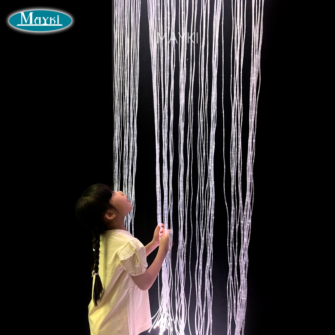 Fiber Optic Curtain Cascade Light